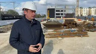 16. April 2021 - In Dillingen entsteht das neue Parkhaus