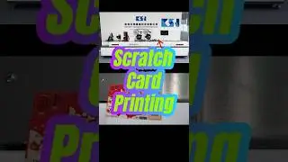 Scratch Card Printing & Labeling #csjprinter #csjprinttech #digitalprinting #labelingmachine