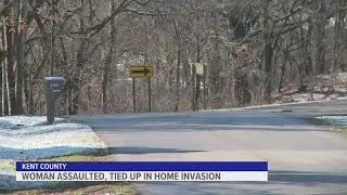 Kent Co. Sheriff: Burglar assaults, strangles & ties up woman in home invasion