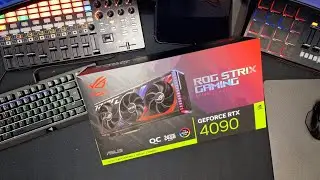 Asus Strix 4090 Gaming OC Hands On