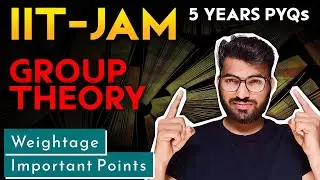 🚀 Strategy Plan to Complete Group Theory for IIT-JAM 2025 || Types of questions of Group Theory