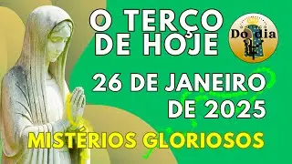 TER&Ccedil;O DE HOJE 26 DE JANEIRO DE 2025 &ndash; DOMINGO &ndash; MIST&Eacute;RIOS GLORIOSOS &ndash; MARIA PASSA NA FRENTE