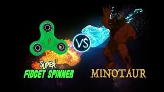 Super Fidget Spinner vs Minotaur - M.U.G.E.N. request