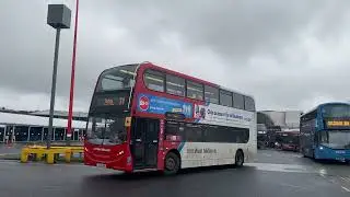 National Express West Midlands Enviro 400 4958 Bus Route 74 Dudley 