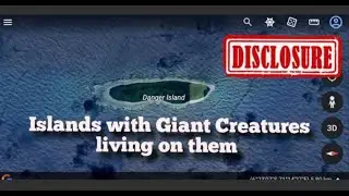Giant Scary looking Creatures living on Danger Island ☠ #giantcreatures  #bigfoot #aliens