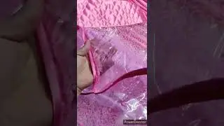 Saree bag for hanging on wardrobe for safe n dust free #saree #wedding #youtubeshorts