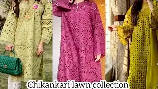 Chikankari embroidery lawn | embroidered lawn Eid collection |@AnmolBrandCollection |1019