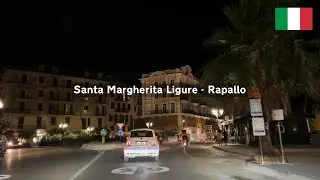 Driving in Italy: SS1 from Santa Margherita Ligure to Rapallo