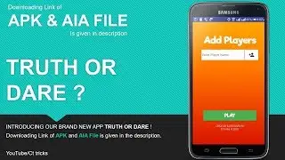 TRUTH OR DARE | Get the gaming Apk and AIA File