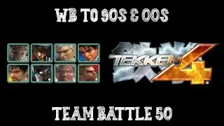 🎮 Tekken 4 Ultra Hard Difficulty | 🔥Team Battle Mode #50 🔥 | PCSX2 Gameplay