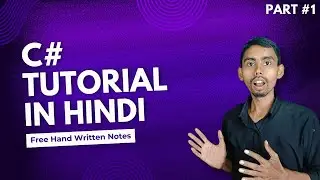 C# Tutorial in Hindi: What is C# and .NET Framework | Hello World Program