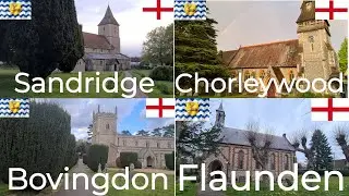 Hertfordshire Churches | England | Compilation 1