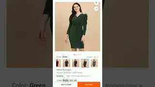 Flipkart Bodycon Dress under ₹500 #shorts