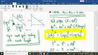 to&aacute;n 7 sgk cd tr82 định l&iacute; pitago tam gi&aacute;c vu&ocirc;ng bn