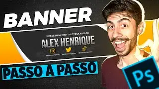 ✅[PASSO A PASSO] Como fazer Banner para Canal do Youtube pelo Photoshop