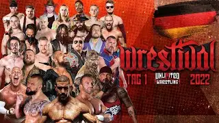Unlimited Wrestling WRESTIVAL 2022 | Tag 1 | Komplette Show [DE]