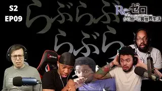 LOVE ! RE: ZERO SEASON 2 EPISODE 09 BEST REACTION COMPILATION