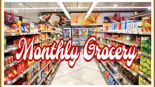 Monthly Grocery @ Waltermart