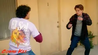 Miguel vs Robby Fight Scene [2K] | Cobra Kai Season 5