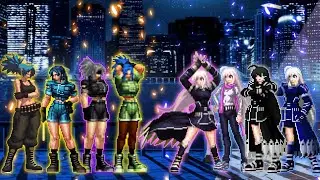 [KOF Mugen] Leona Team VS. Zeroko Team