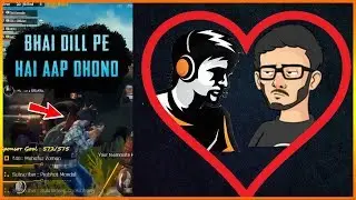 DYNAMO AND CARRY WITH HIS FAN || FULL EMONTIONAL AND MASTHI GAME PLAY