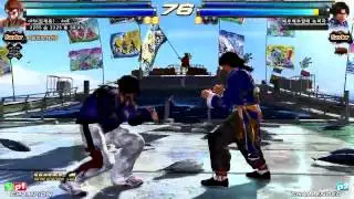 TEKKEN TAG2 UL 1/8 DOO HAN BAEK VS CABBAGE