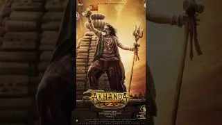 Akhanda 2 &ndash; The Lion Roars Again | Powerful Motion Poster #clockmotions