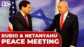 RUBIO and NETANYAHU meet to PUSH TRUMP PEACE DEAL&mdash; Press not allowed questions