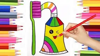 Drawing Mastery: Colgate Brush Tutorial for Kids