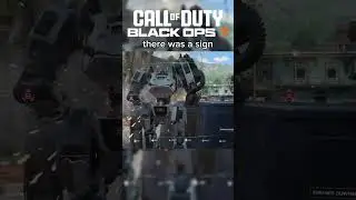 there was a sign