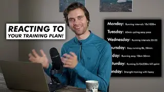 RUNNING COACH REACTS TO SUBSCRIBERS TRAINING SCHEDULES!