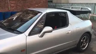 Honda CRX Del Sol SiR TransTop Demonstration