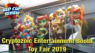 CryptoZoic Entertainment Toy Fair 2019.  Ctyptkins, Vinyl Statues and a new  Wonder Woman Statue