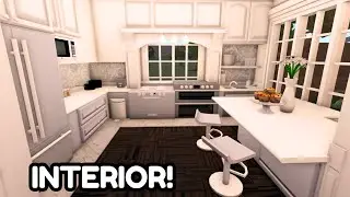 Decorating the INTERIOR of My Summer Roleplay House in Bloxburg! *Pt 2*