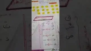الحروف المفخمة والحروف المرققة بكل سهولة //الحروف المتشابهة نطقاً.