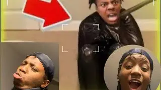 iShowSpeed Attempts The VACUUM TRASHBAG CHALLENGE.) reaction speed