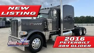 2016 - PETERBILT 389 GLIDER - 390127 - ELD EXEMPT - GGGG - PRIDE AND CLASS