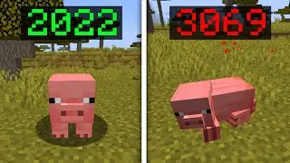Minecraft minecraft physics 2022 vs 3069. #meme #mods #minecraft #minecraftphysics