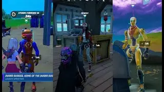 Talk with Beef Boss, Remedy, and Dummy Location - Fortnite