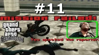 Even This Snail Trail Mission Pisses Me TF Off! - GTA San Andreas Playthrough Part 11