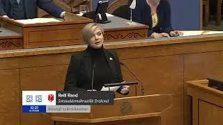 Riigikogu istung, 22.01.2026