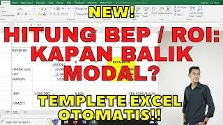 Mudah! Cara Menghitung BEP dan ROI Bisnis Kuliner di Excel secara Detail (Part 1)