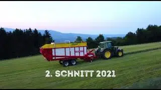 Grassilage - 2. Schnitt 2021|JohnDeere|Pöttinger|Fendt|Krone|Steyr