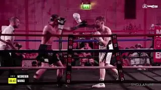 White Collar McGregor Vs Marko Vituk Boxing Bout Speed Star Promotions