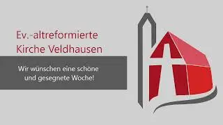Gottesdienst mit Pastor Jan Hagmann (Freitag, 31. Oktober, 10 Uhr - Reformationstag