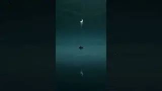 midnight moon .the best scene ever seen ❣️