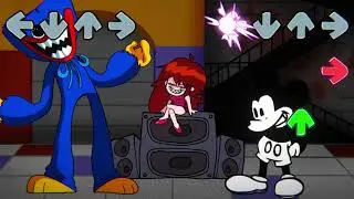 Huggy Wuggy and Mickey Mouse Happy Playtime