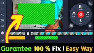 Fix kinemaster green screen line error in layer | chroma |