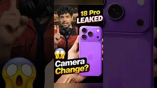&ldquo;18 Pro LEAKED&rdquo; ya &ldquo;Camera Change? #tech #technology #artificialintelligence #iphone18pro #ai #viral