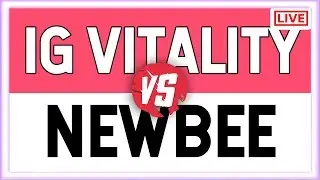 🔴🆁🆄 NEWBEE vs IG VITALITY | Yabo Elite Challenge|Dota 2 Live Stream Tournament Дота 2 Турнир IG V